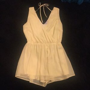 Yellow romper